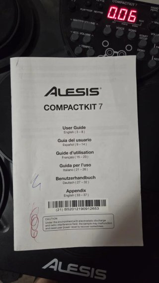 Batería Electrónica Alesis Compactkit 7