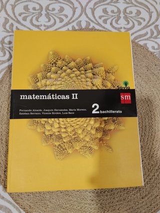 Matemáticas II 2 Bachillerato