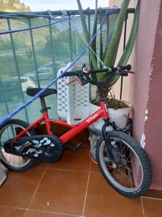 Bicicleta Infantil Roja