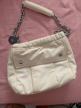 Bolso Tous Beige y Plateado