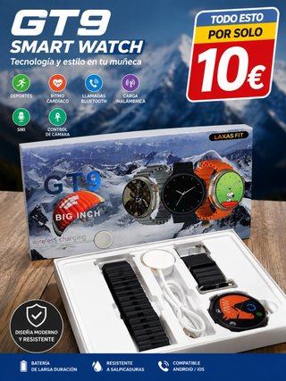 Smartwatch GT9 Laxas Fit