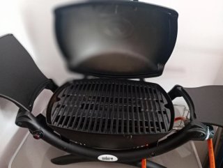 Barbacoa Weber Q1200 Gas Negra