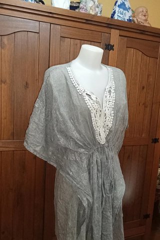 Vestido Túnica Estampado Paisley