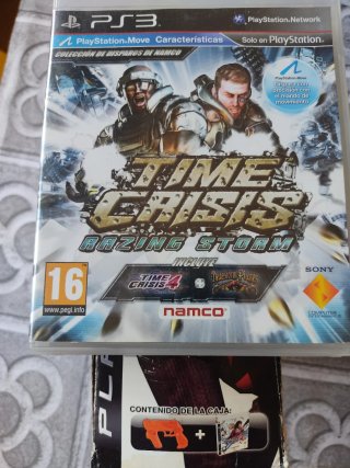Pistola Namco G-Con 3 con Time Crisis PS3