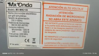 Microondas 20L