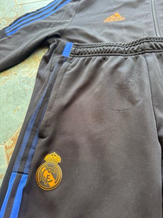 Chándal Real Madrid Adidas Negro/Azul