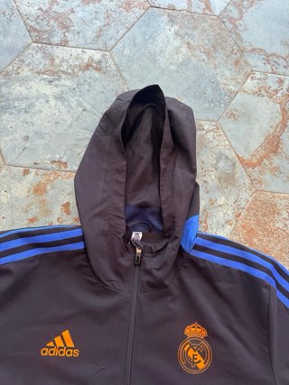 Chándal Real Madrid Adidas Negro/Azul