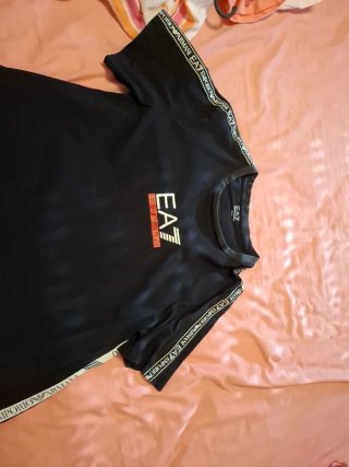 Conjunto EA Emporio Armani Negro Chico