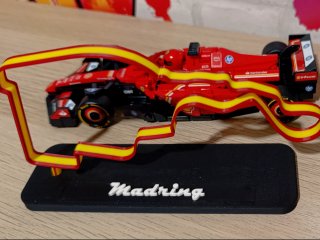 Silueta NUEVO CIRCUITO Madrid Madring F1