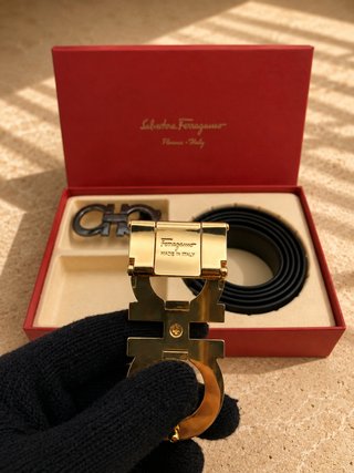 Cinturón Salvatore Ferragamo Reversible Negro