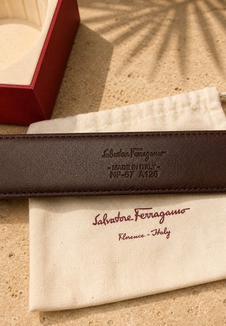 Cinturón Salvatore Ferragamo Reversible Negro