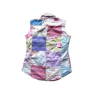 Ralph Lauren Black Label Top Patchwork Floreale 6