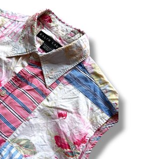 Ralph Lauren Black Label Top Patchwork Floreale 6