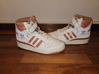 Adidas Forum Mid Rosa y Blanco