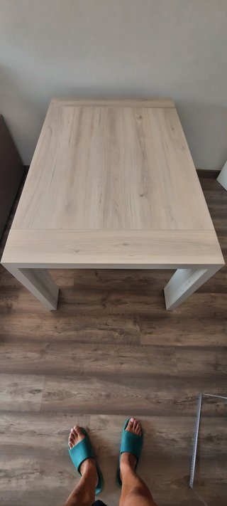 Mesa Comedor Extensible Madera y Metal