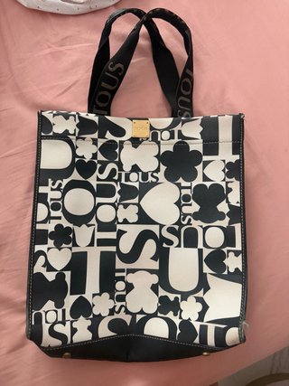Bolso Tous Vintage Negro y Blanco