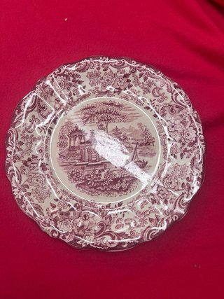 Conjunto 3 Platos La Cartuja Rosa