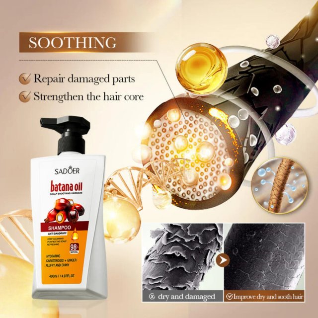 SADOER Batana Oil Shampoo Anti-Dandruff 400ml
