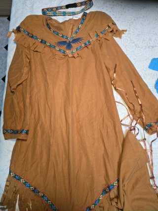 Lote de disfraces infantiles y adultos (flamenca e