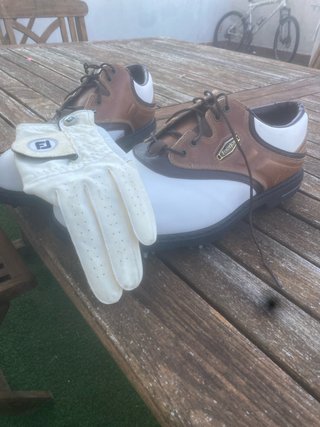 Zapatos y guante golf FootJoy hombre