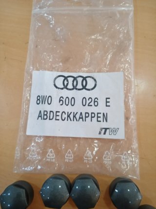 Tapones Audi Originales + Llave Extracción