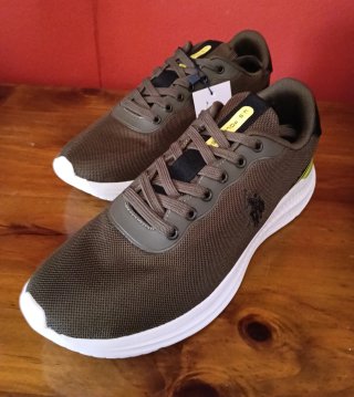 Zapatillas U.S. Polo Assn. Kaleb Hombre Kaki T.43