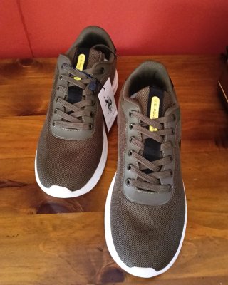 Zapatillas U.S. Polo Assn. Kaleb Hombre Kaki T.43