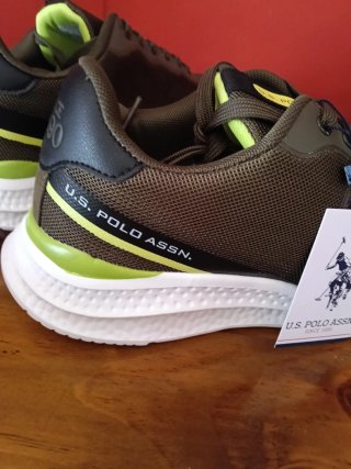 Zapatillas U.S. Polo Assn. Kaleb Hombre Kaki T.43