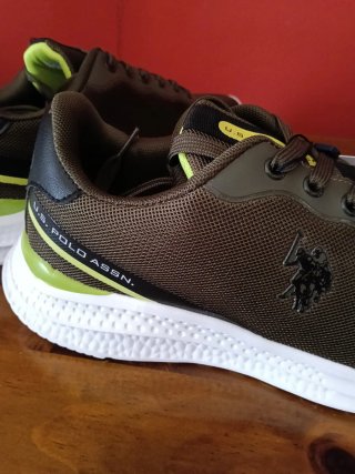 Zapatillas U.S. Polo Assn. Kaleb Hombre Kaki T.43