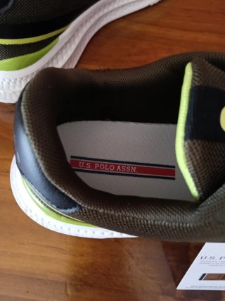 Zapatillas U.S. Polo Assn. Kaleb Hombre Kaki T.43
