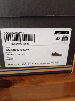 Zapatillas U.S. Polo Assn. Kaleb Hombre Kaki T.43