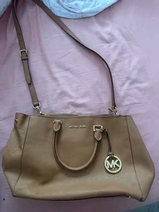 Bolso Michael Kors Marrón Dorado