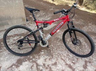 Bicicleta de Montaña Roja Adulto