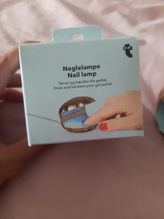 Lámpara Uñas Mini USB Dorada