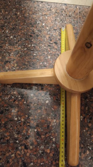 Perchero de madera