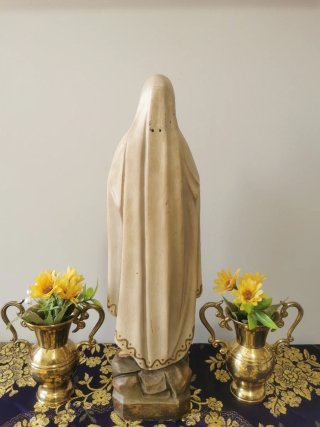 Virgen de Lourdes Olot 40cm