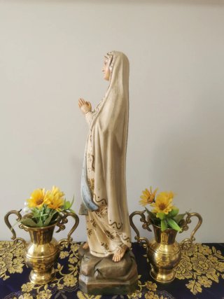 Virgen de Lourdes Olot 40cm