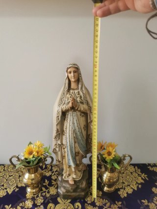 Virgen de Lourdes Olot 40cm