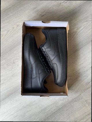 Nike Air Force 1 Low '07 Negras Talla 45