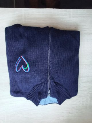 Chaqueta azul Amor de Dios