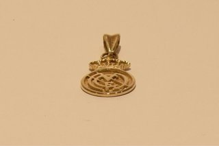 COLGANTE REAL MADRID DE ORO 18K/ 3.4GR
