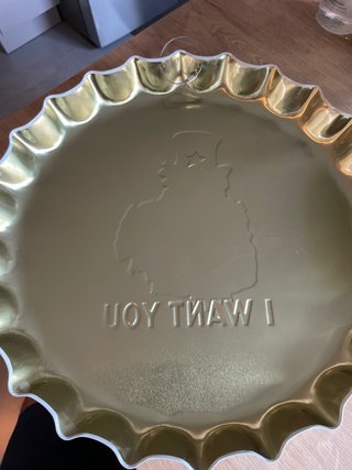 Chapa Decorativa I Want You Vintage