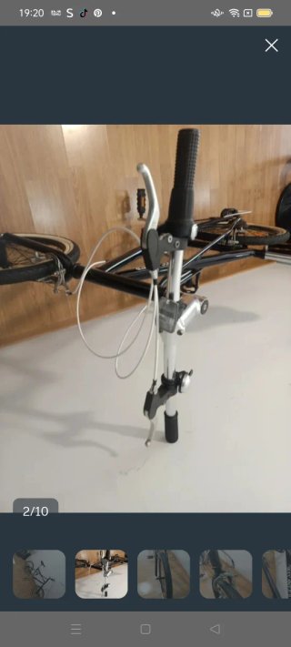 Bicicleta Minivelo Negra Adulto