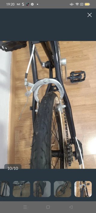 Bicicleta Minivelo Negra Adulto