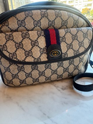 Bolso Gucci Vintage Beige Multicolor