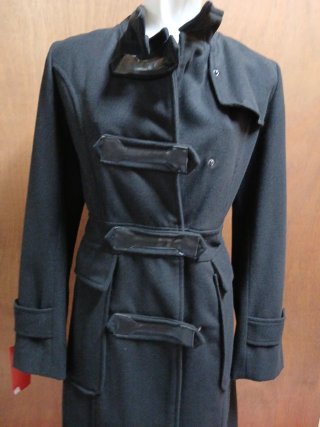 Cappotto donna nero nuivo
