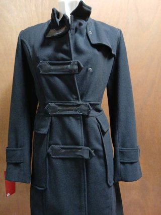 Cappotto donna nero nuivo