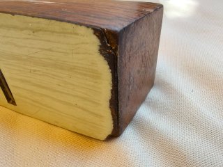 Cepillo carpintero madera antiguo