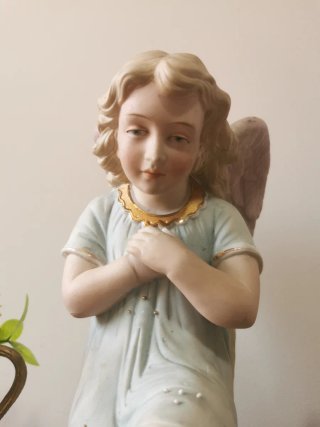 Precioso Ángel de Biscuit 28cm