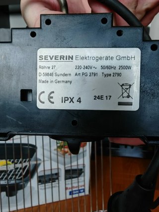 Barbacoa Eléctrica Severin XXL